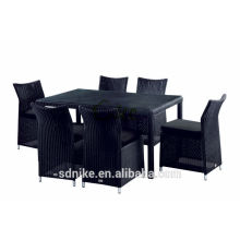 De vidrio en la mesa de comedor de lujo superior y silla + mesa de billar usada para la venta